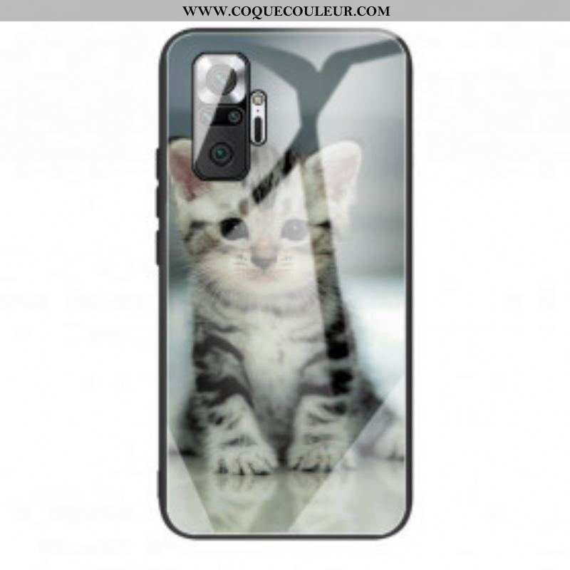 Coque Xiaomi Redmi Note 10 Pro Verre Trempé Chaton