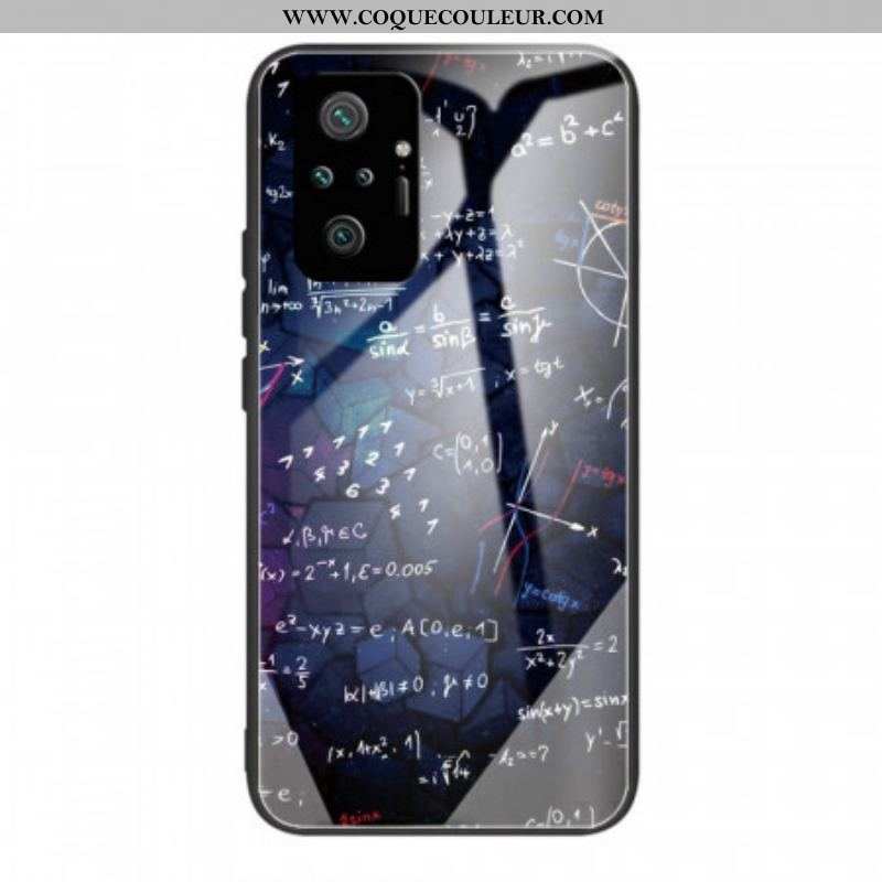 Coque Xiaomi Redmi Note 10 Pro Verre Trempé Calculs Mathématiques