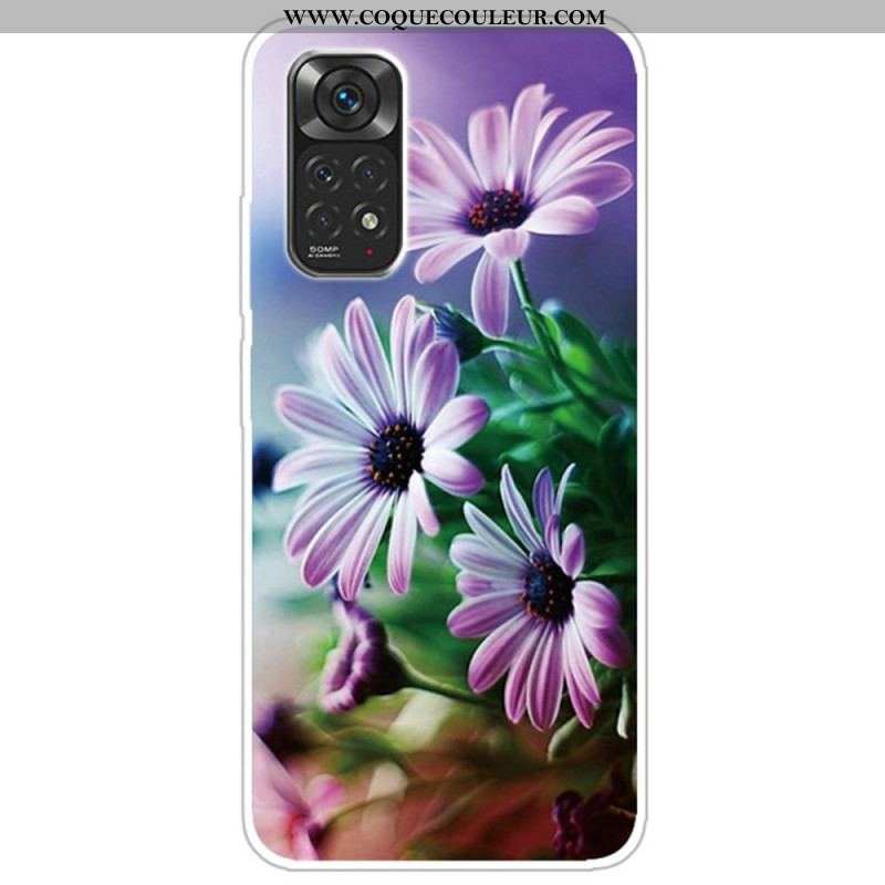 Coque Xiaomi Redmi Note 11 / 11s Fleurs Réalistes