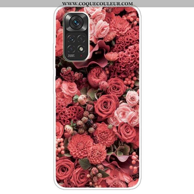 Coque Xiaomi Redmi Note 11 / 11s Fleurs Intenses