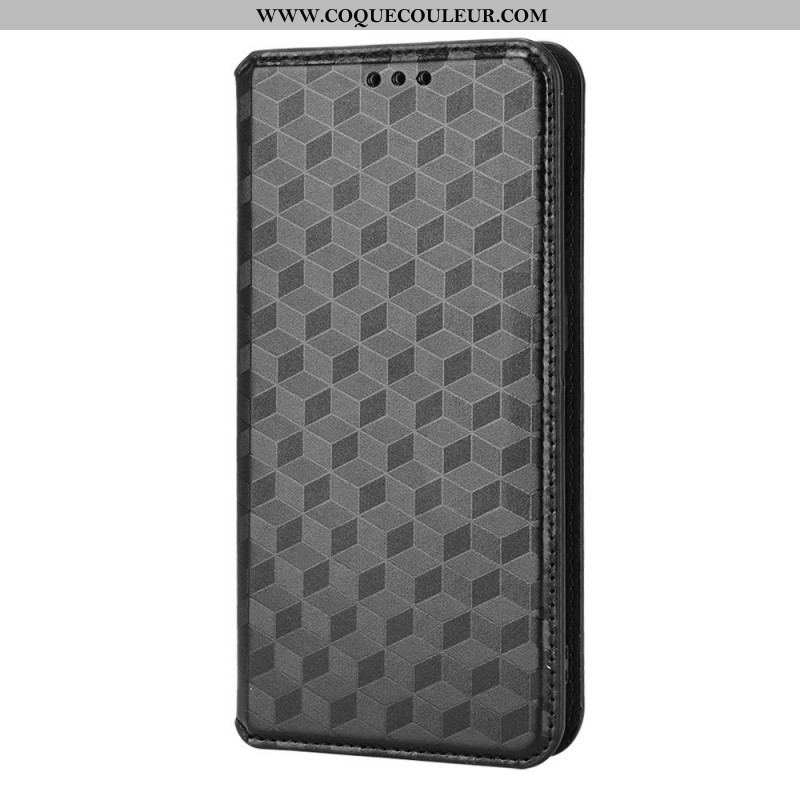 Flip Cover Xiaomi Redmi Note 11 / 11s Effet Cuir Diamant 3D