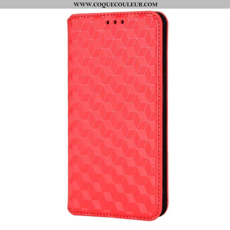 Flip Cover Xiaomi Redmi Note 11 / 11s Effet Cuir Diamant 3D