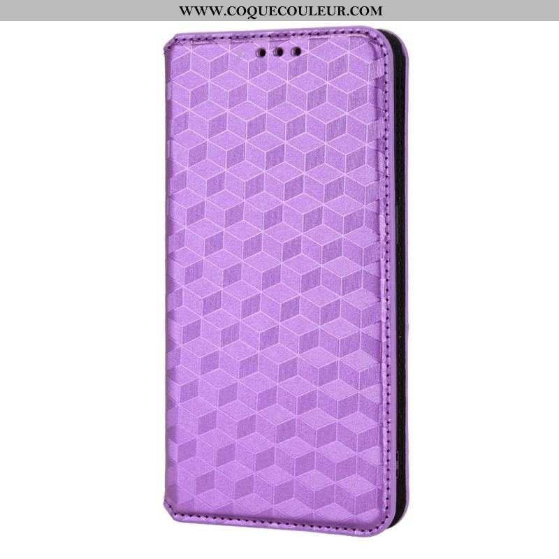 Flip Cover Xiaomi Redmi Note 11 / 11s Effet Cuir Diamant 3D