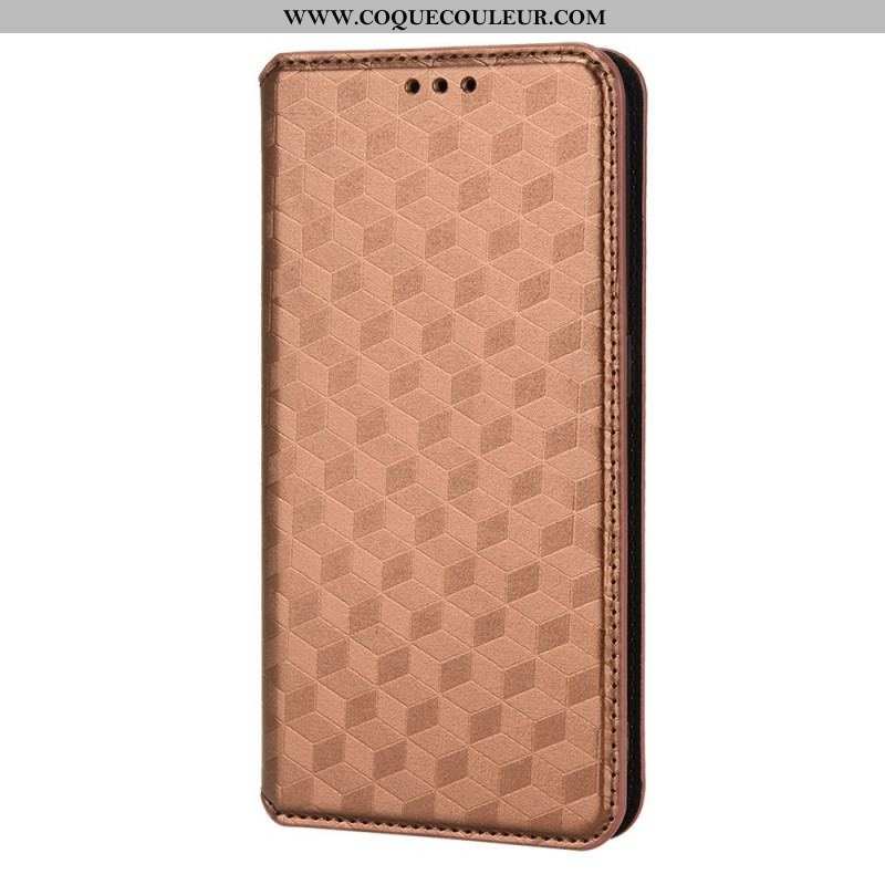 Flip Cover Xiaomi Redmi Note 11 / 11s Effet Cuir Diamant 3D