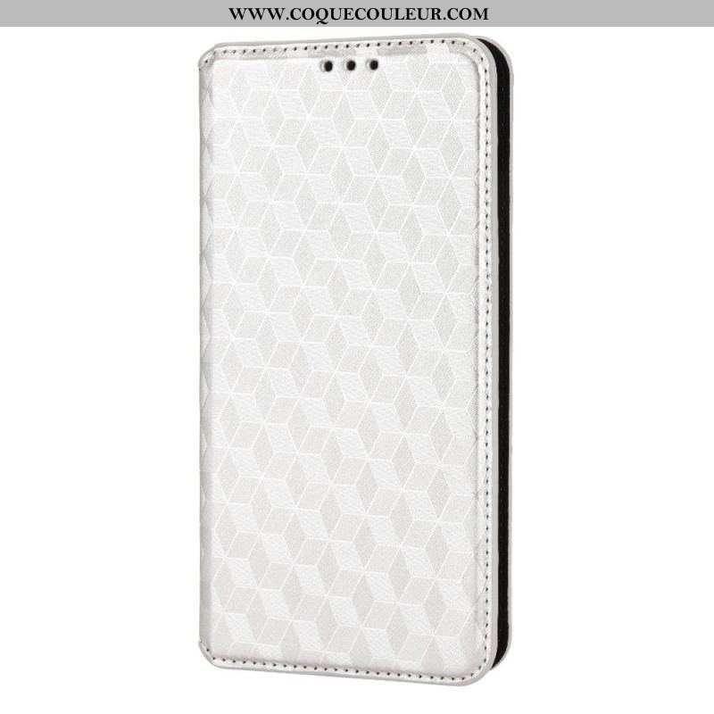 Flip Cover Xiaomi Redmi Note 11 / 11s Effet Cuir Diamant 3D