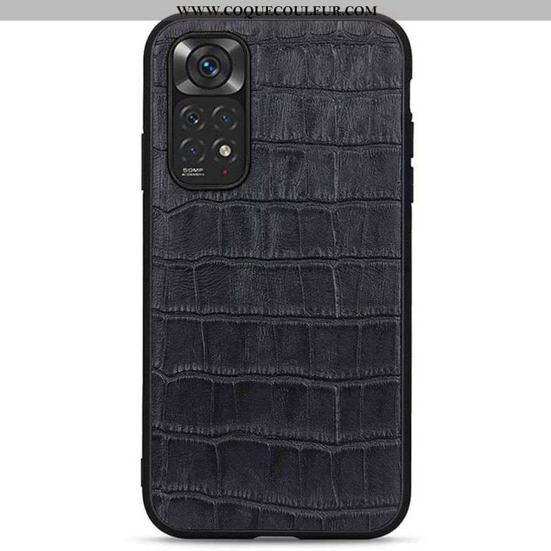 Coque Xiaomi Redmi Note 11 / 11s Effet Peau de Crocodile