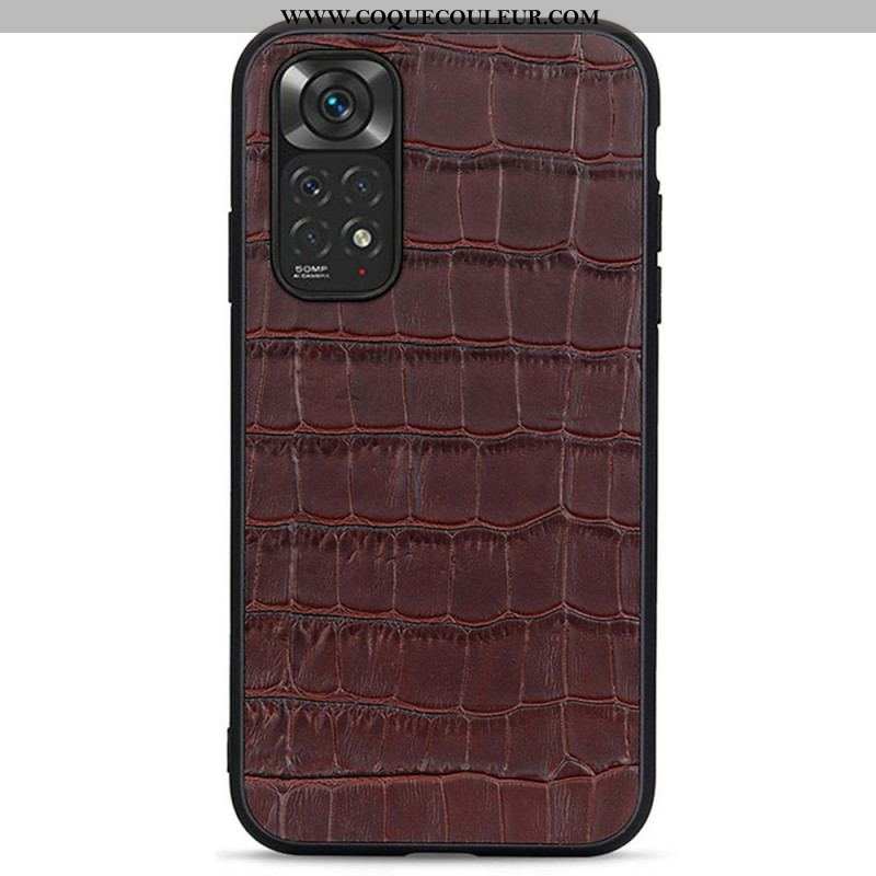 Coque Xiaomi Redmi Note 11 / 11s Effet Peau de Crocodile