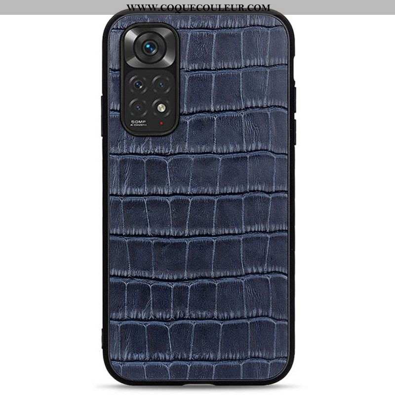 Coque Xiaomi Redmi Note 11 / 11s Effet Peau de Crocodile