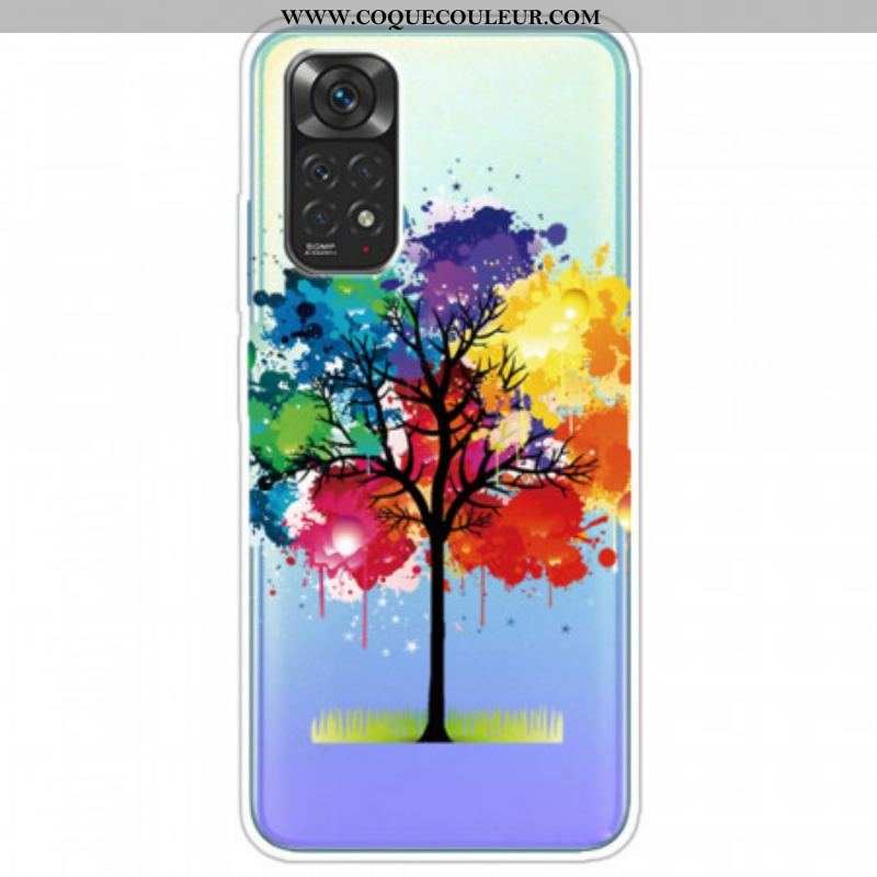 Coque Xiaomi Redmi Note 11 / 11s Transparente Arbre Aquarelle