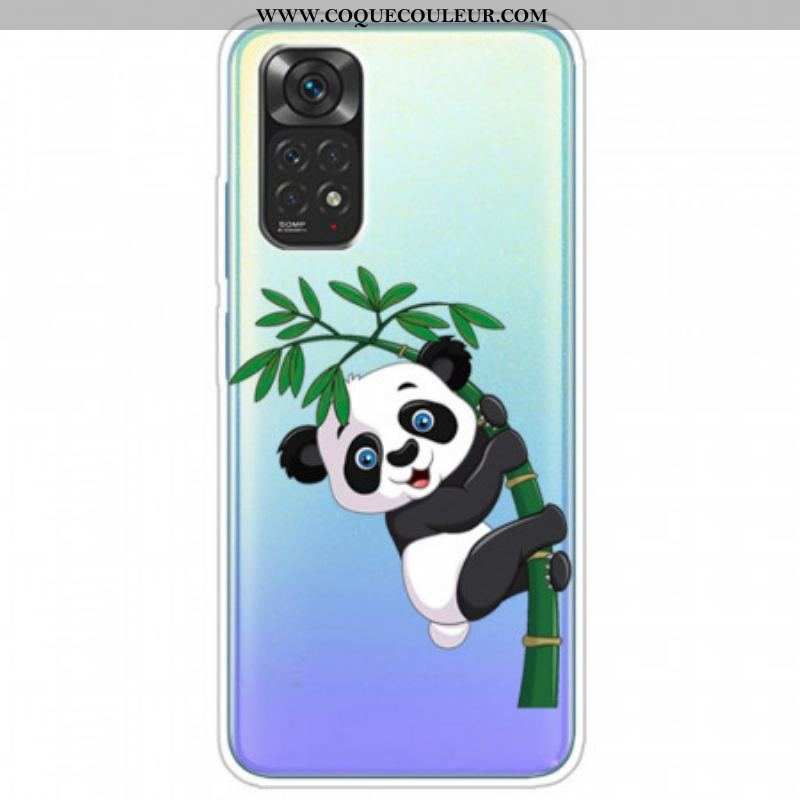 Coque Xiaomi Redmi Note 11 / 11s Panda Sur Le Bambou