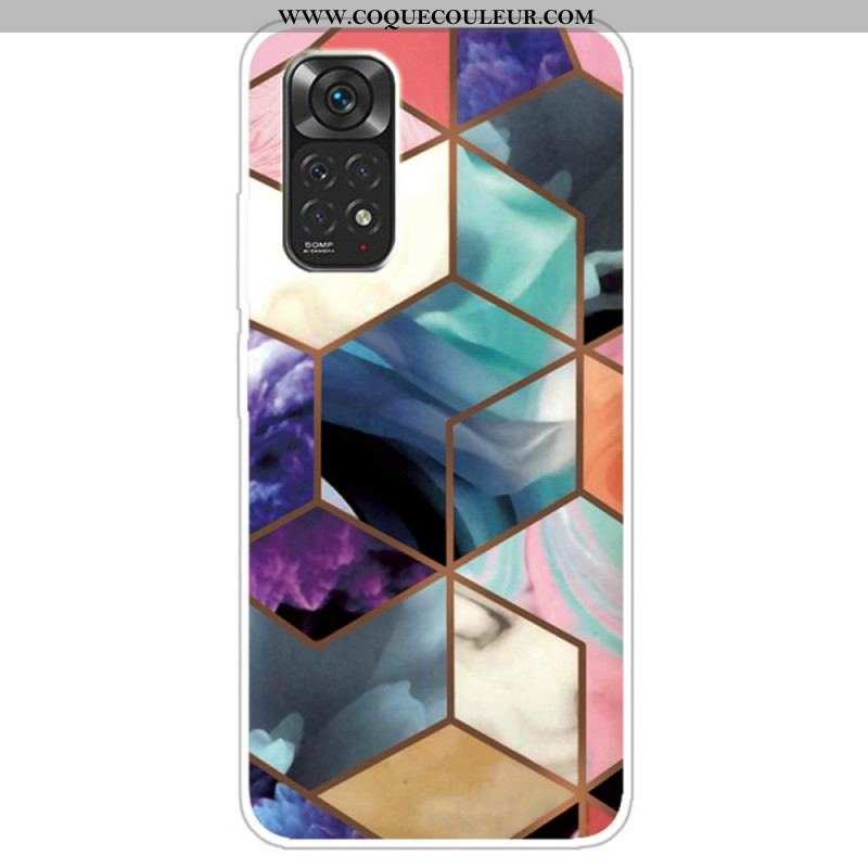 Coque Xiaomi Redmi Note 11 / 11s Marbre Coloré