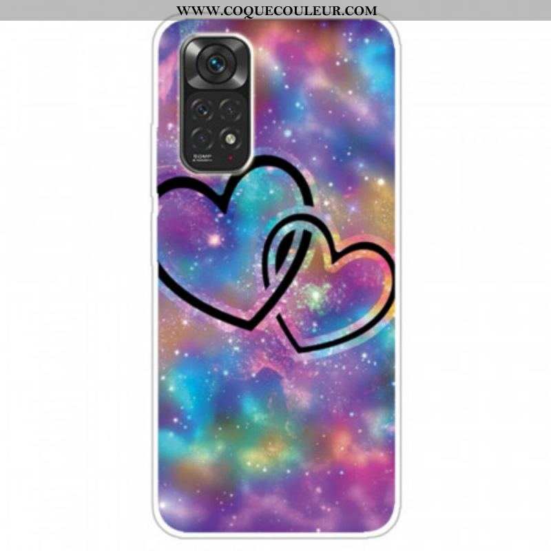 Coque Xiaomi Redmi Note 11 / 11s Coeurs Enchaînés