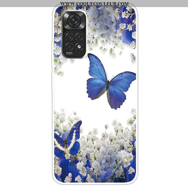 Coque Xiaomi Redmi Note 11 / 11s Vol de Papillons