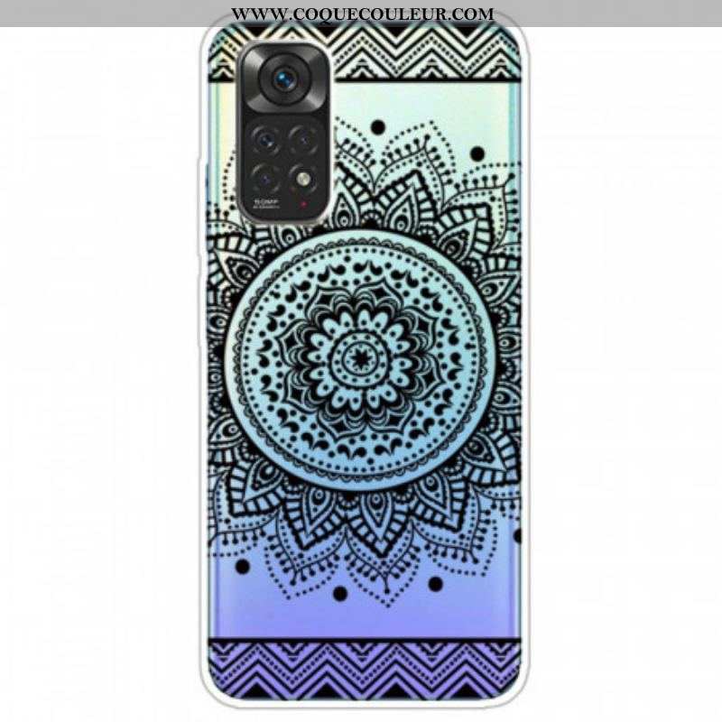 Coque Xiaomi Redmi Note 11 / 11s Transparente Fleur Mandala