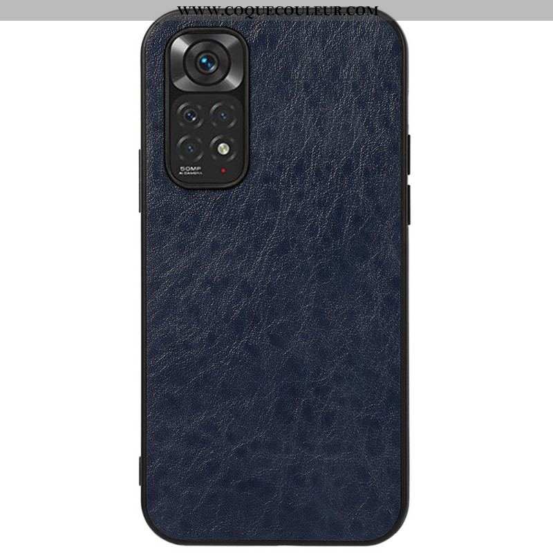 Coque Xiaomi Redmi Note 11 / 11s Simili Cuir Texturé