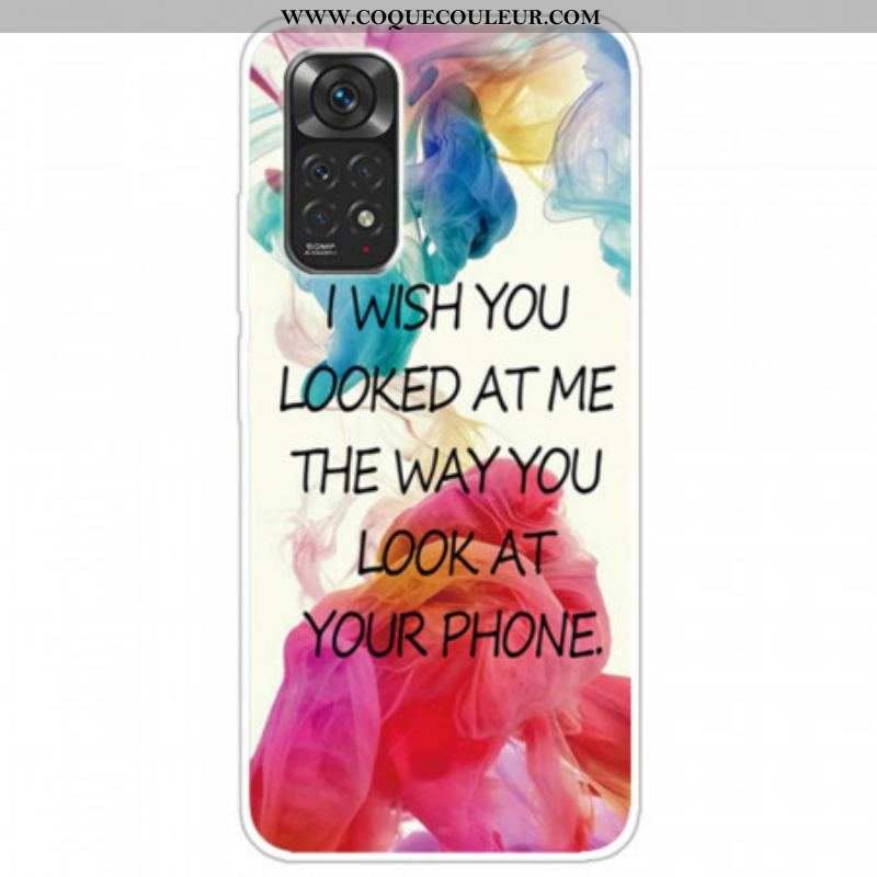 Coque Xiaomi Redmi Note 11 / 11s I Wish You Looked At Me