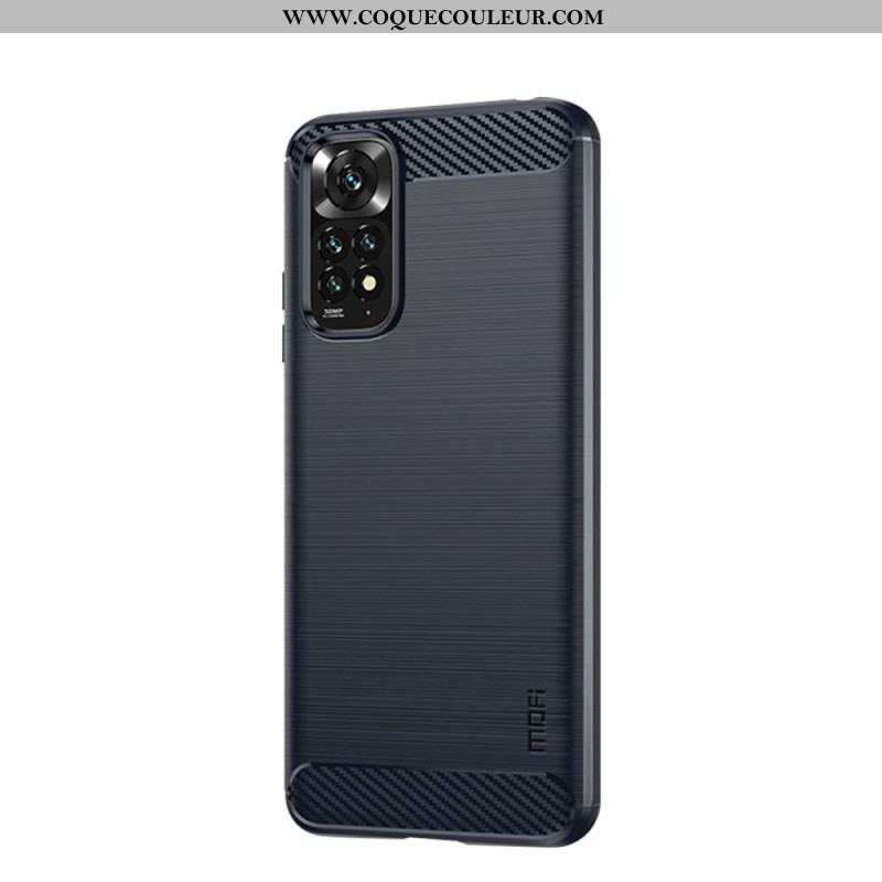 Coque Xiaomi Redmi Note 11 / 11s Fibre Carbone Brossée MOFI