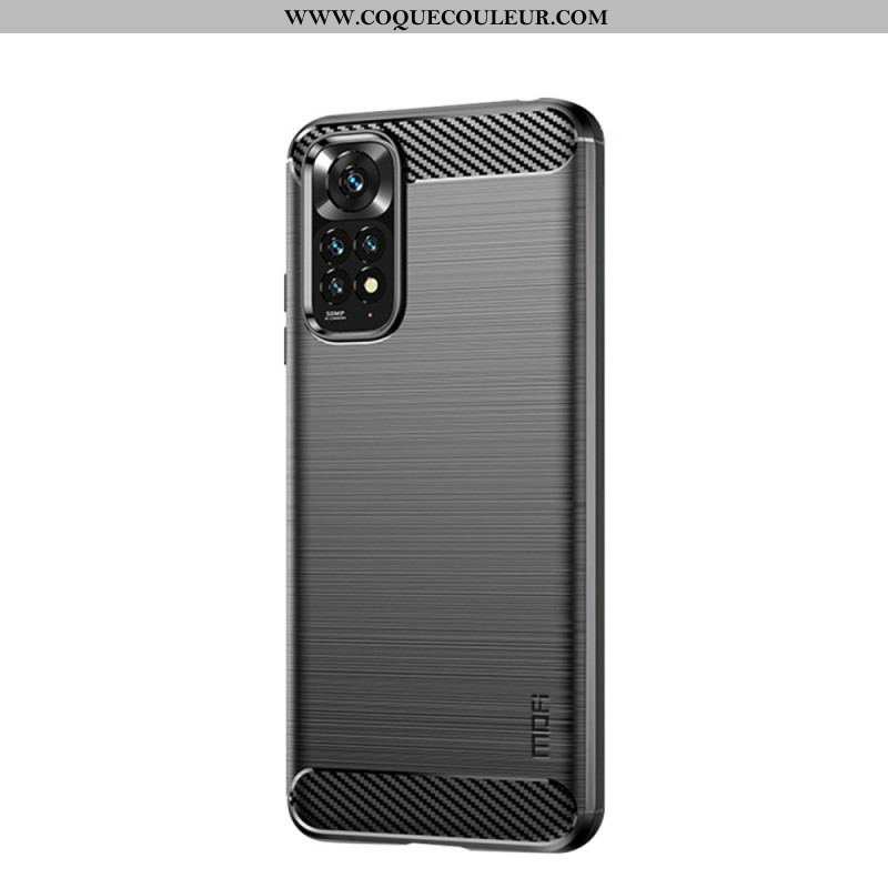 Coque Xiaomi Redmi Note 11 / 11s Fibre Carbone Brossée MOFI