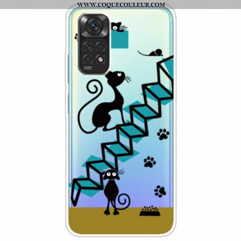 Coque Xiaomi Redmi Note 11 / 11s Drôles de Chats