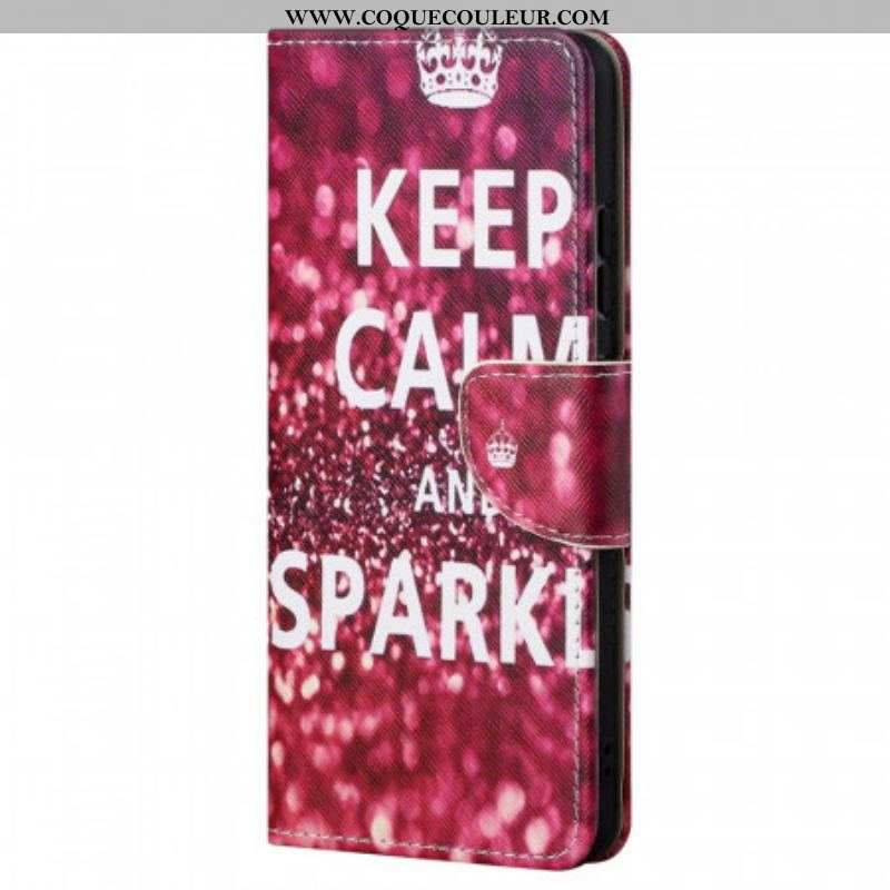 Housse Xiaomi Redmi Note 11 / 11s Keep Calm and Sparkle