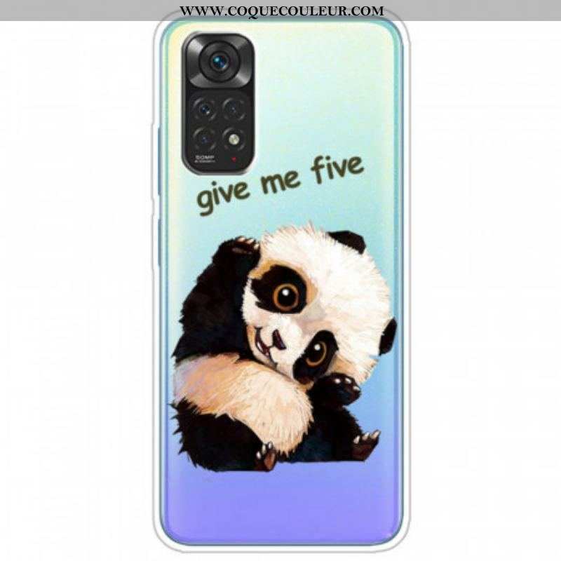 Coque Xiaomi Redmi Note 11 / 11s Transparente Panda Give Me Five