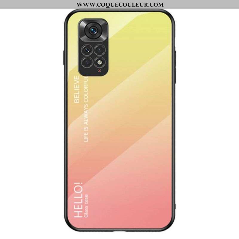 Coque Xiaomi Redmi Note 11 / 11s Verre Trempé Hello