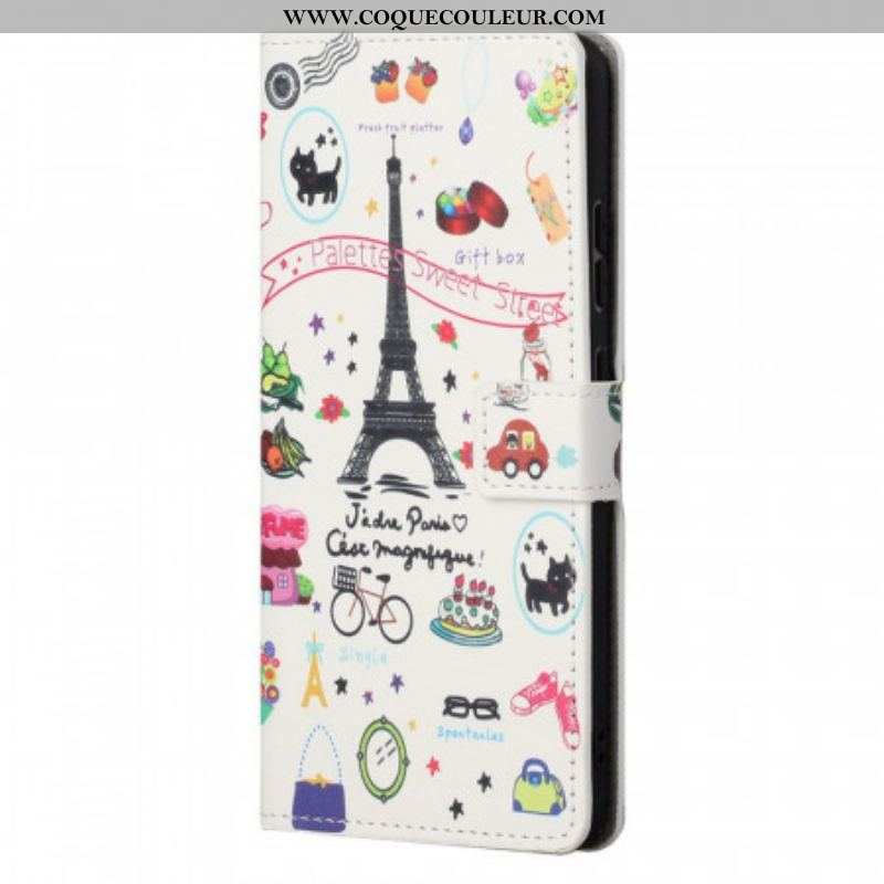 Housse Xiaomi Redmi Note 11 / 11s J'adore Paris