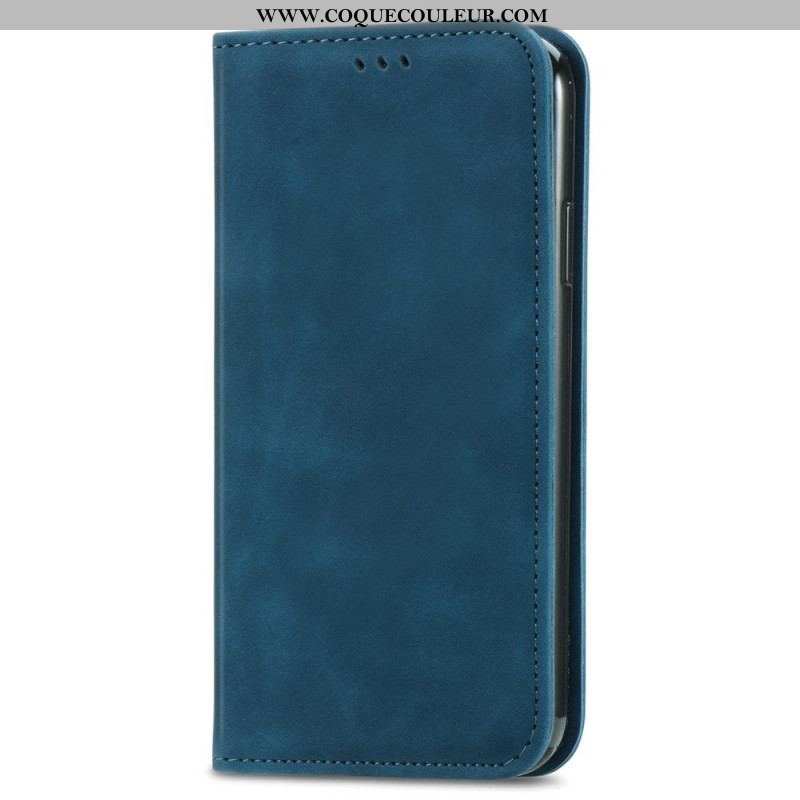 Flip Cover Xiaomi Redmi Note 11 / 11s Effet Cuir Vintage