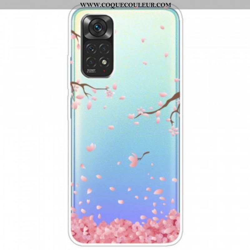 Coque Xiaomi Redmi Note 11 / 11s Branches à Fleurs