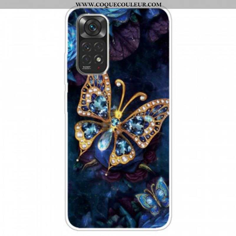 Coque Xiaomi Redmi Note 11 / 11s Papillon D'Or