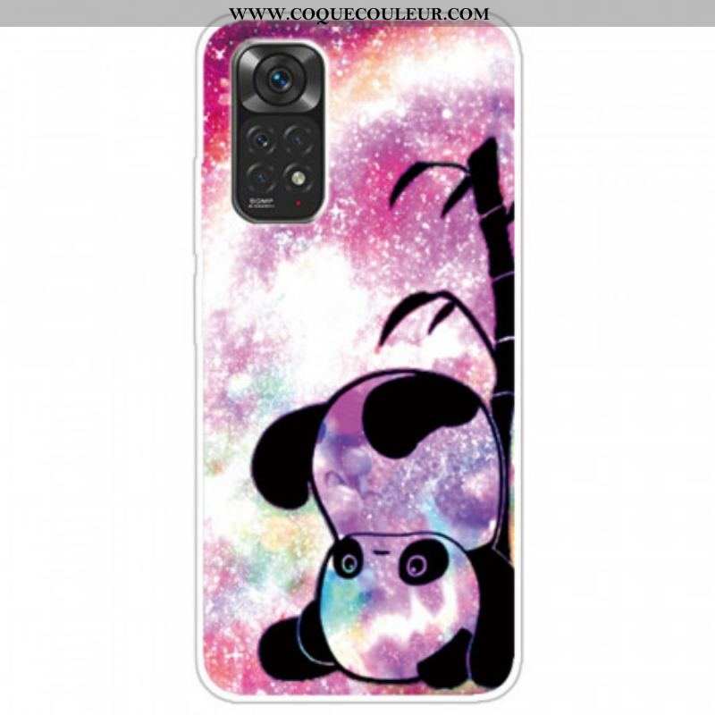 Coque Xiaomi Redmi Note 11 / 11s Panda et Bambou