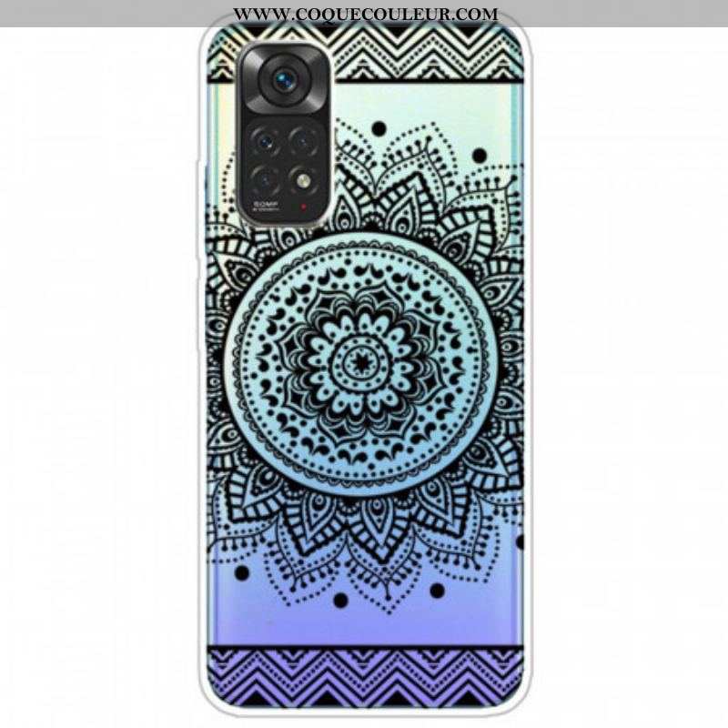 Coque Xiaomi Redmi Note 11 Pro /  Note 11 Pro 5G Transparente Fleur Mandala