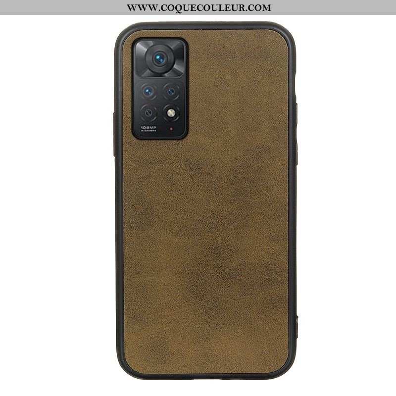 Coque Xiaomi Redmi Note 11 Pro / Note 11 Pro 5G Effet Cuir