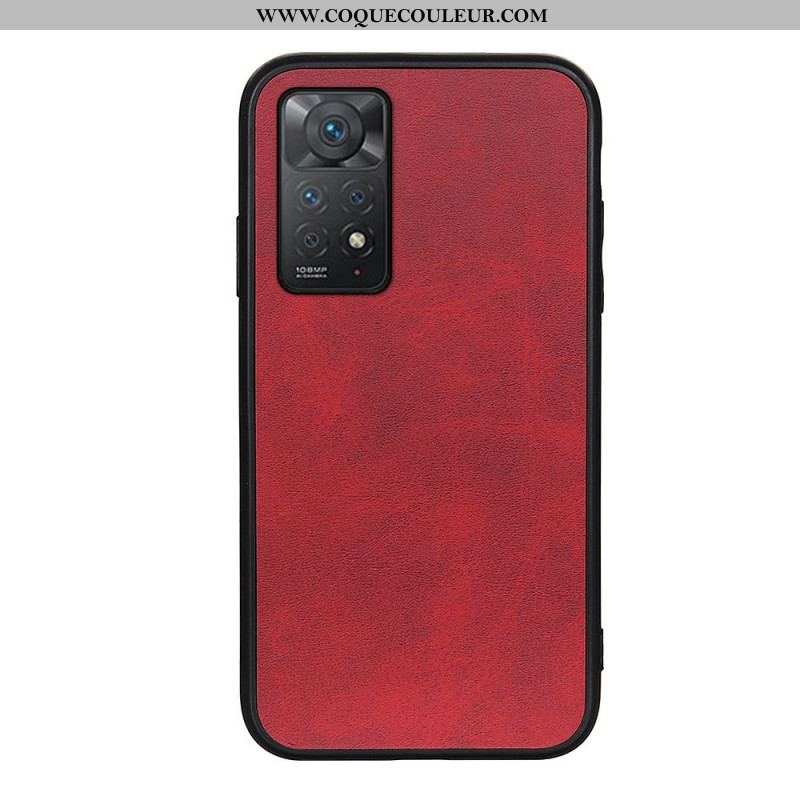 Coque Xiaomi Redmi Note 11 Pro / Note 11 Pro 5G Effet Cuir