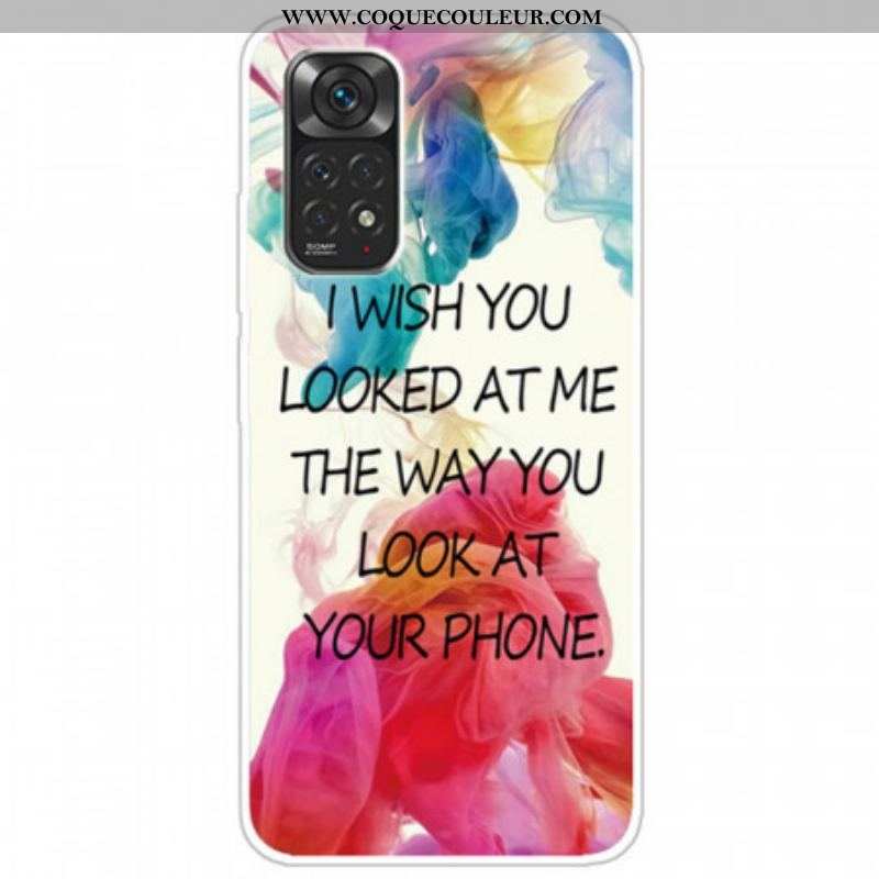 Coque Xiaomi Redmi Note 11 Pro /  Note 11 Pro 5G I Wish You Looked At Me