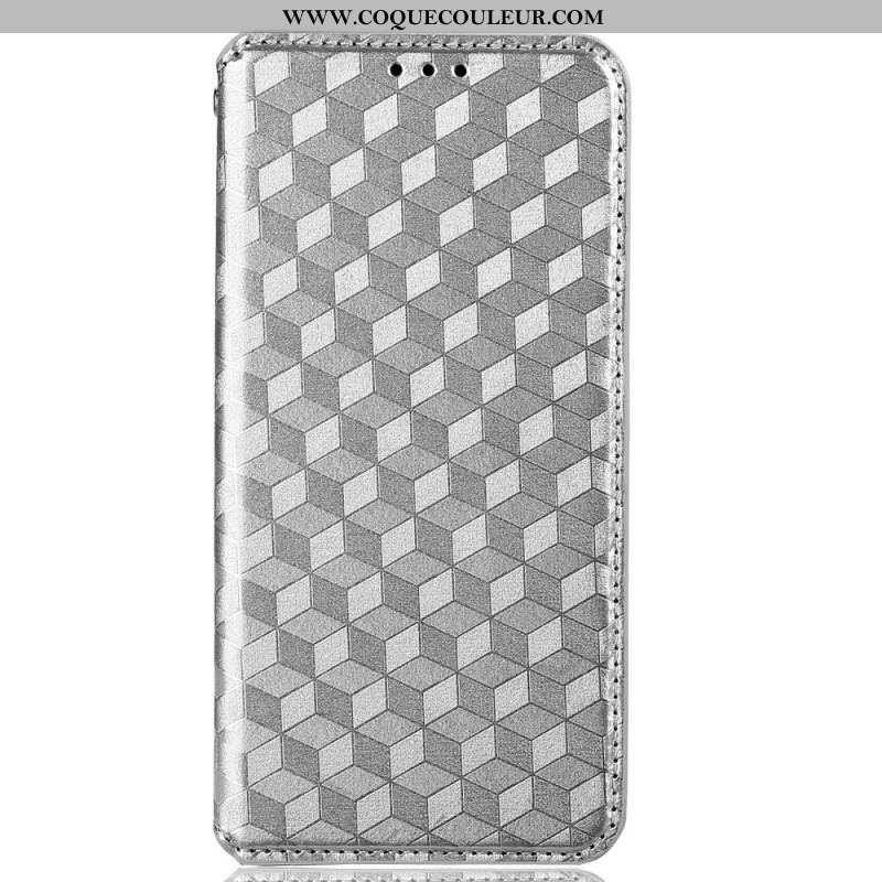 Flip Cover Xiaomi Redmi Note 11 Pro / Note 11 Pro 5G Effet Cuir Diamants 3D