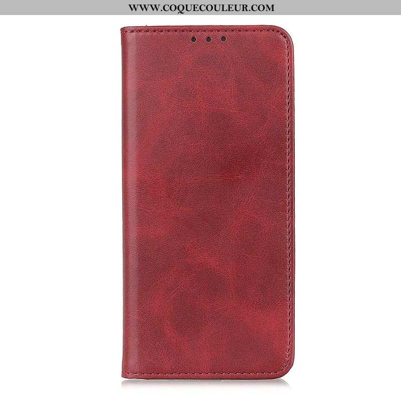 Flip Cover Xiaomi Redmi Note 11 Pro / Note 11 Pro 5G Cuir Fendu Élégance