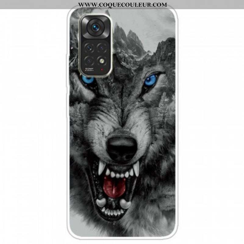 Coque Xiaomi Redmi Note 11 Pro /  Note 11 Pro 5G Loup Féroce