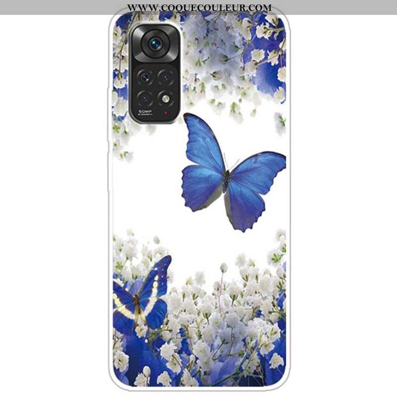 Coque Xiaomi Redmi Note 11 Pro /  Note 11 Pro 5G Vol de Papillons