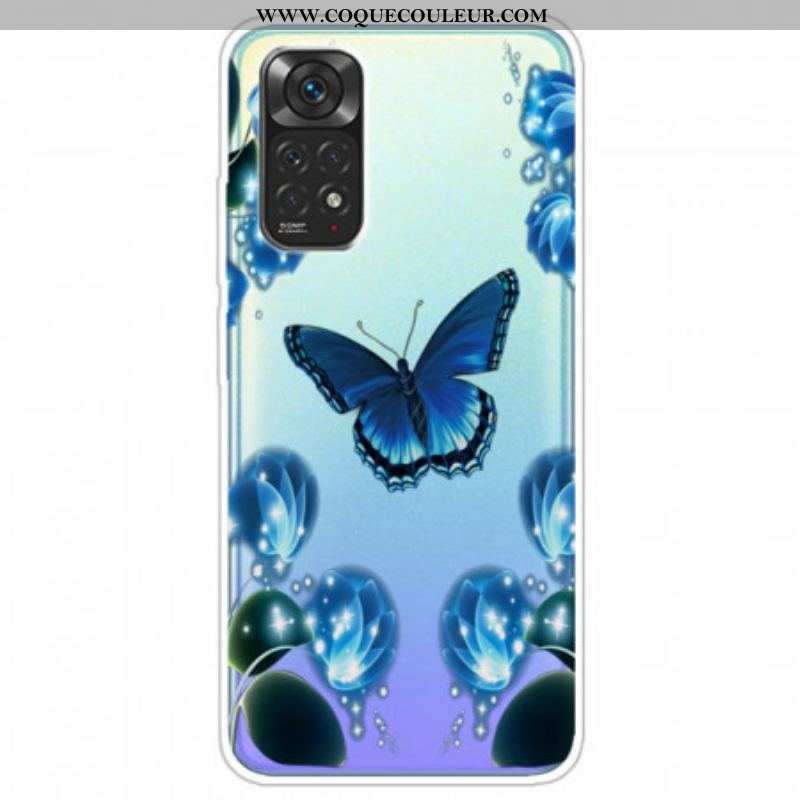 Coque Xiaomi Redmi Note 11 Pro /  Note 11 Pro 5G Papillons Sauvages