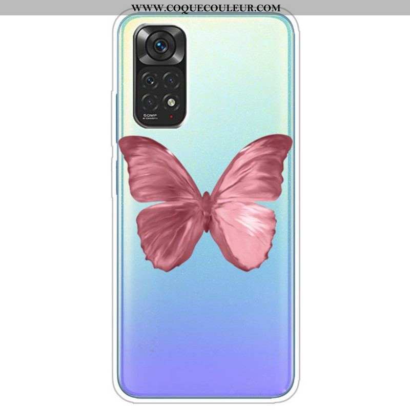 Coque Xiaomi Redmi Note 11 Pro /  Note 11 Pro 5G Papillons Sauvages