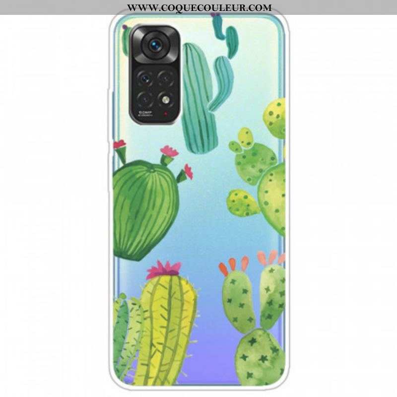 Coque Xiaomi Redmi Note 11 Pro /  Note 11 Pro 5G Cactus Aquarelle