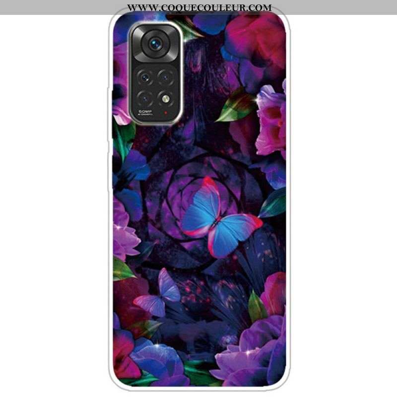 Coque Xiaomi Redmi Note 11 Pro /  Note 11 Pro 5G Variation Papillons
