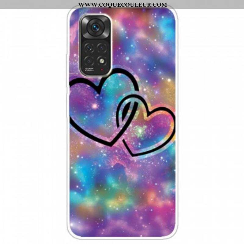 Coque Xiaomi Redmi Note 11 Pro /  Note 11 Pro 5G Coeurs Enchaînés