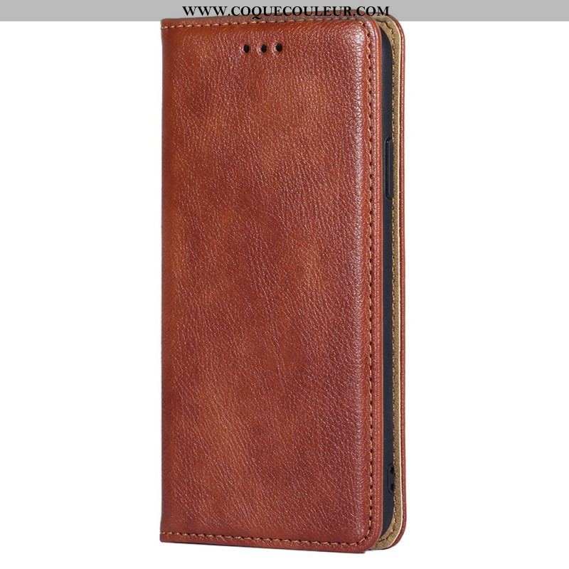 Flip Cover Xiaomi Redmi Note 11 Pro / Note 11 Pro 5G Simili Cuir Coutures