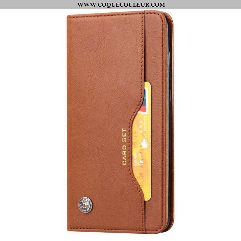 Flip Cover Xiaomi Redmi Note 11 Pro Plus 5G Simili Cuir Porte-Cartes