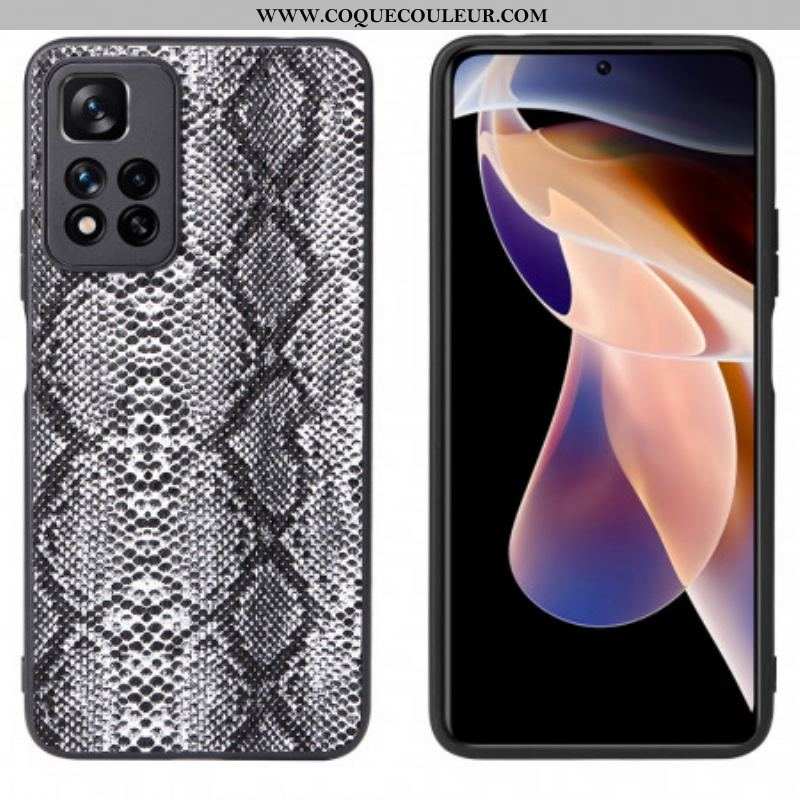 Coque Xiaomi Redmi Note 11 Pro Plus 5G Effet Peau de Serpent