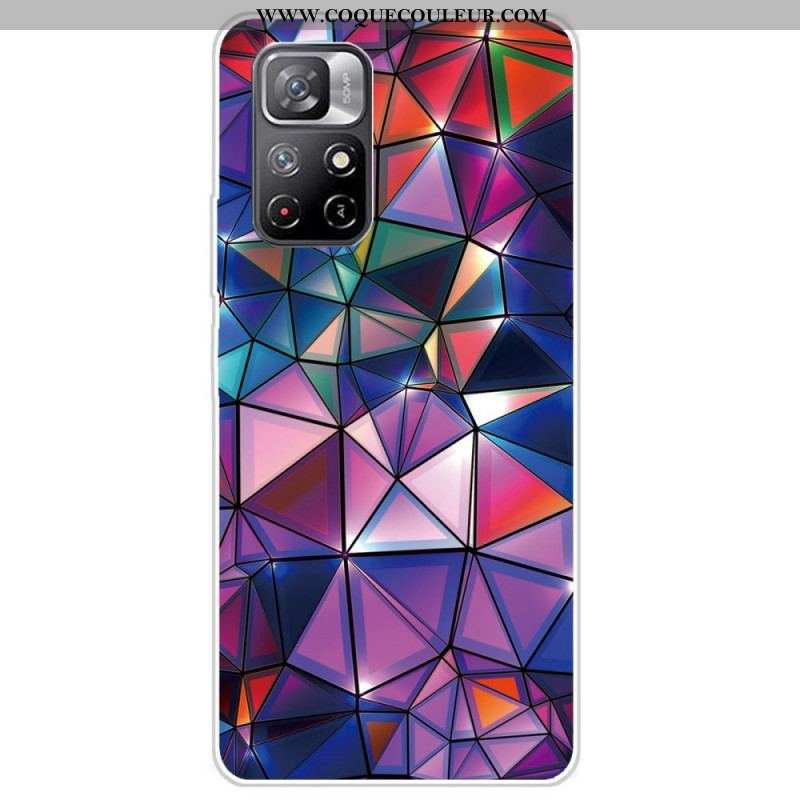 Coque Xiaomi Redmi Note 11 Pro Plus 5G Flexible Géométrie