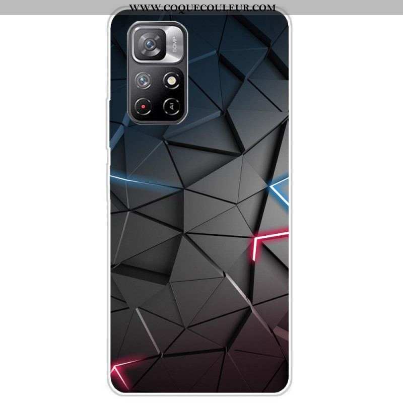 Coque Xiaomi Redmi Note 11 Pro Plus 5G Flexible Géométrie