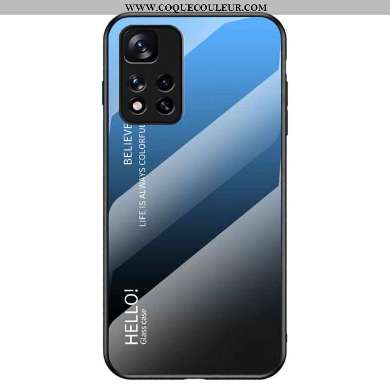 Coque Xiaomi Redmi Note 11 Pro Plus 5G Verre Trempé Hello